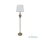 Xiomara & Xylo Floor Lamp Premium Classic Glam Glass & Metal Accent Design — Deluxe Pieces