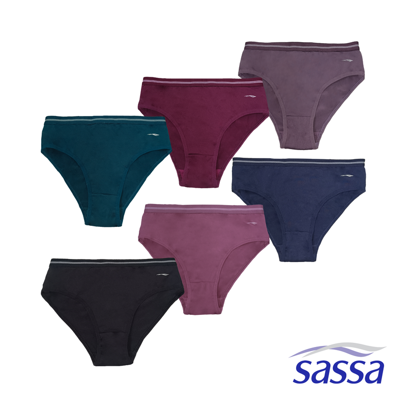 Sassa 6-in-1 Panty Pack