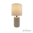Zakk Table Lamp Ceramic Scallop Design Modern Lighting