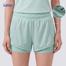 Trendy Fit Layered Shorts