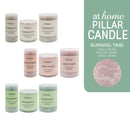 Wieldy Wellness Scented Pillar Candle