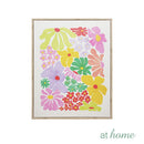 Wanda Framed Wall Art Decoration Woven Flora Botanical Design — Ready to Hang