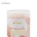 Waterside Scented Pillar Candle Smokeless Aroma Home Fragrance — Essential