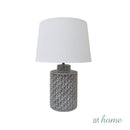 Yovani & Yui Ceramic Table Lamp Mediterranean Design — Deluxe Pieces