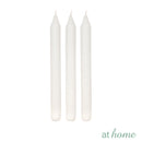 Tate Tapered Candles Unscented – Set of 3
