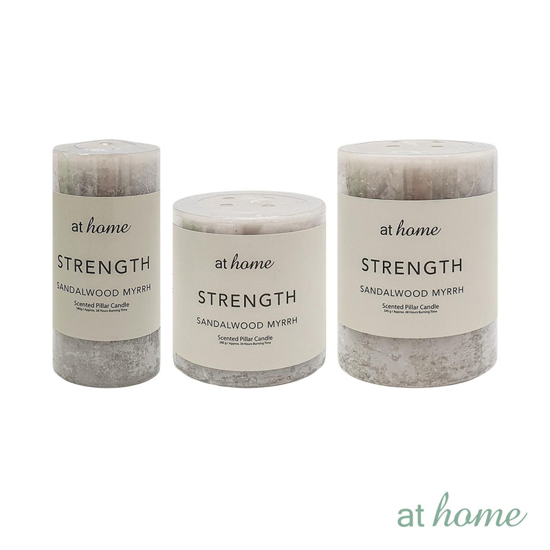 Wieldy Wellness Scented Pillar Candle