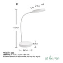 Jay & James or Travis LED Desk Study Lamp Dimmable — Essential
