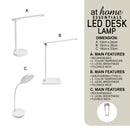 Jay & James or Travis LED Desk Study Lamp Dimmable — Essential