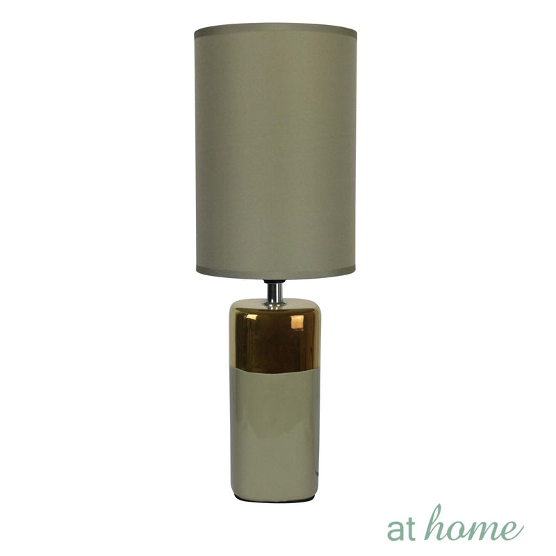 Ricka Ceramic Table Lamp with Linen Shade