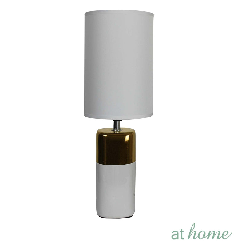 Ricka Ceramic Table Lamp with Linen Shade