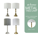 Gen or Gwen Metal Table Lamp — Deluxe Pieces
