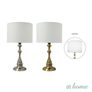 Gen or Gwen Metal Table Lamp — Deluxe Pieces