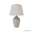 Zephyrine Ceramic Table Lamp Terracotta Finish