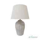 Zephyrine Ceramic Table Lamp Terracotta Finish