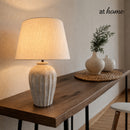 Zephyrine Ceramic Table Lamp Terracotta Finish