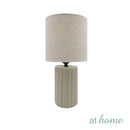 Zakk Table Lamp Ceramic Scallop Design Modern Lighting