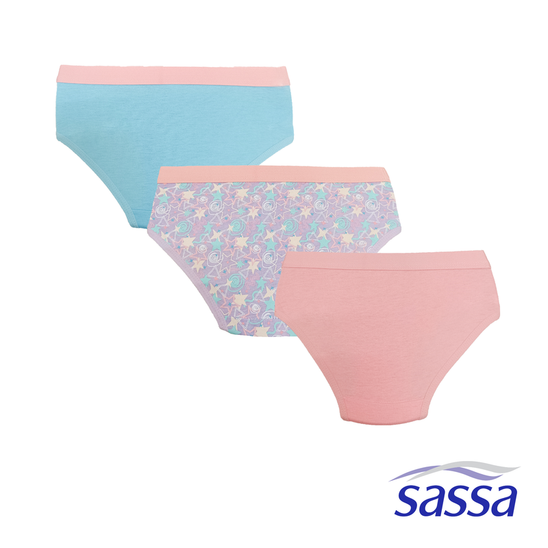 Silly Swirls 3-in-1 Pack Bikini Panty