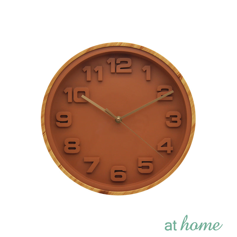 Pastel Three Tone 10" & 12" Wall Clock