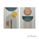 Jada Canvas Art Wall Decor Abstract Botanical Pop Ready to Hang — Set of 2