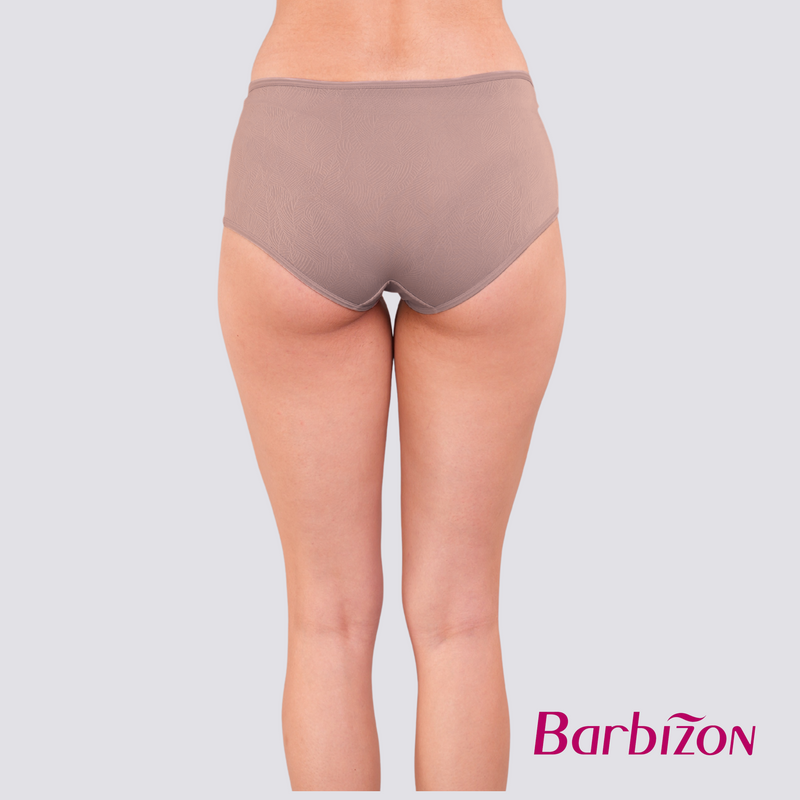 Color Your Life Jacquard High-waist Boyleg Panty