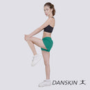 Mighty Move Green Layered Shorts