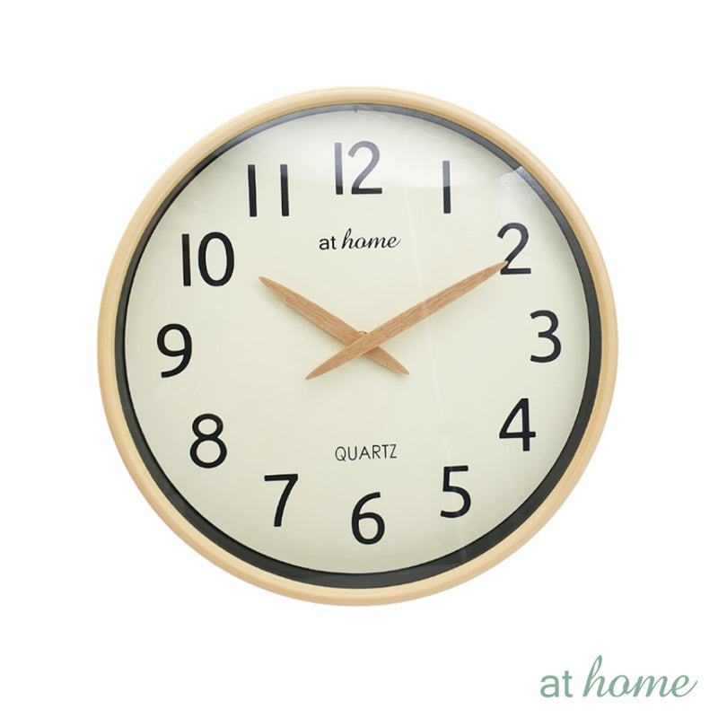 Emily & Esme Wall Clock 10" 11" Analog Sweep Mechanism