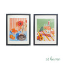Villie & Venice Wall Frame Art Decoration Gallery Vibrant Illustration — Ready To Hang