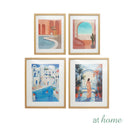 Vela & Vida Wall Frame Art Decoration Coastal Escape Contemporary — Ready To Hang