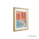 Vela & Vida Wall Frame Art Decoration Coastal Escape Contemporary — Ready To Hang