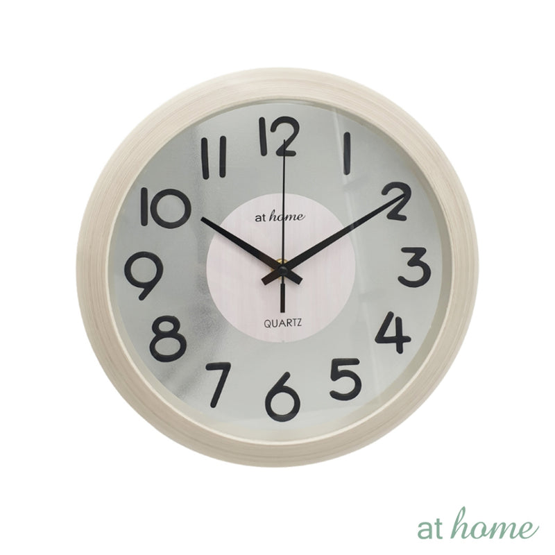 Emily & Esme Wall Clock 10" 11" Analog Sweep Mechanism