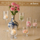 Tegan & Tarra or Tamia Glass Multipurpose Candleholder Tabletop Display — Essential