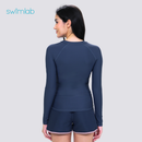 Serene Hues Full Zipped Long Sleeved Rashguard