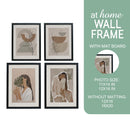 Veda & Valentine Wall Frames Art Deco Abstract Illustration — Ready To Hang