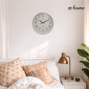 Gwen & Gilly Wall Clock 11-12in Analog Sweep Mechanism Easy Read Numbers