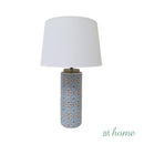 Yovani & Yui Ceramic Table Lamp Mediterranean Design — Deluxe Pieces