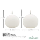 Randel & Rendat LED Candle Flameless Light Classic Plain Wax Finish Design — Essential