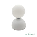 Xue or Xun and Xui Ceramic & Glass Ball Shade Table Lamp