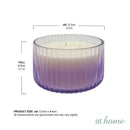 Willow Scented Jar Candle 3-Wick 50h Wellness Aroma Home Fragrance — 453g
