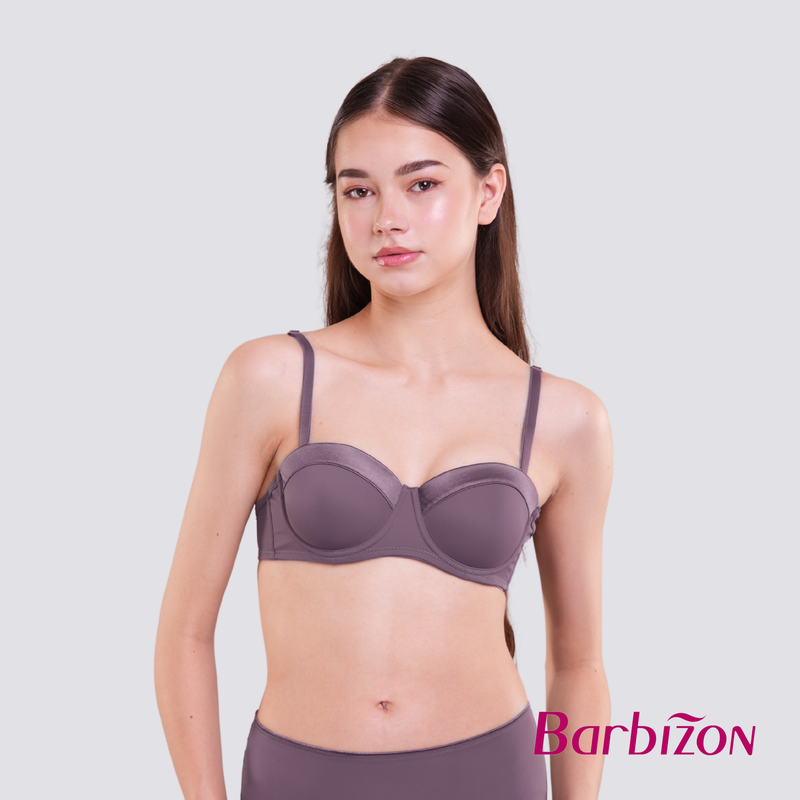 Twilight Blossoms Half Cup Bra with Underwire