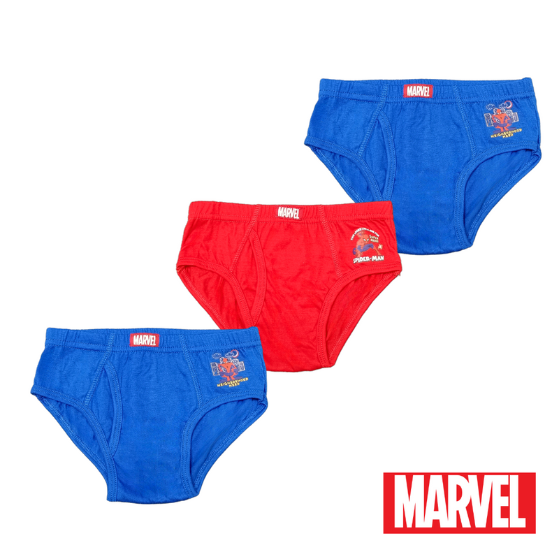 Marvel Spiderman 3 Pack Bikini Briefs