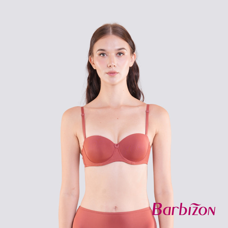 Color Your Life Half Cup Bra with Underwire