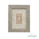Robby & Raffy Picture Frame Faux Stone Textured Design Photo Display – 5x7 or 8x10