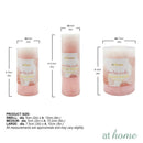 Waterside Scented Pillar Candle Smokeless Aroma Home Fragrance — Essential