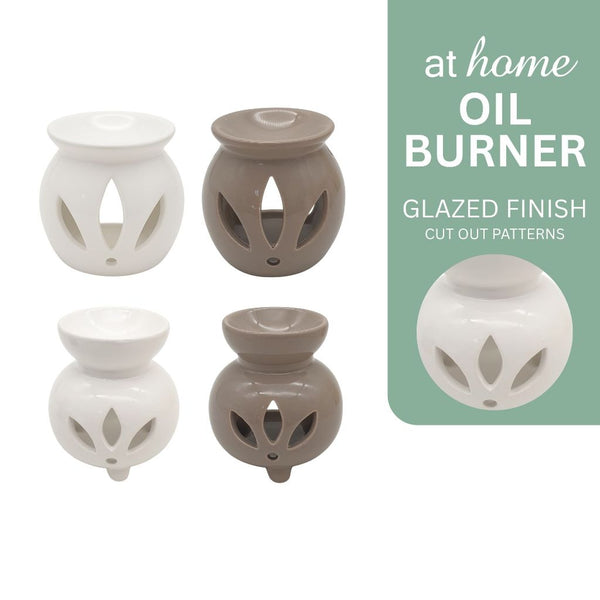 Jill & Julia Ceramic Oil Burner — Essential