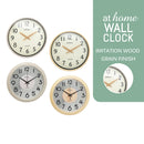 Emily & Esme Wall Clock 10" 11" Analog Sweep Mechanism