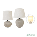 Zadie & Zinnia or Zylia Ceramic Table Lamp Terracotta Finish — Deluxe Pieces