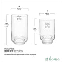 Tegan & Tarra or Tamia Glass Multipurpose Candleholder Tabletop Display — Essential