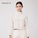 High-Neck Bomber Jacket