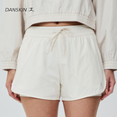 High-Waisted Layered Shorts