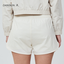 High-Waisted Layered Shorts
